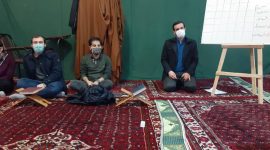 مسابقه گروهی حفظ سوره مبارکه جمعه برای پویندگان ترم ۷ تا ۱۴ مسابقه گروهی حفظ سوره مبارکه جمعه برای پویندگان ترم ۷ تا ۱۴