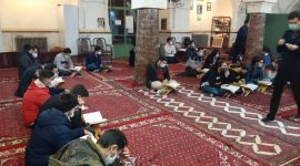 مسابقه گروهی حفظ سوره مبارکه جمعه برای پویندگان ترم ۷ تا ۱۴ مسابقه گروهی حفظ سوره مبارکه جمعه برای پویندگان ترم ۷ تا ۱۴