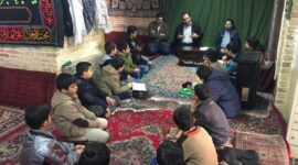 معرفی برادرامیرحسین طهوری مربی جلسه نونهالان حضرت فاطمه ترم۳ باتقدیرازتلاش های ارزشمندبرادرمحمدرضاسبزیان-مسجدکلپاامروز۵اسفند۹۵